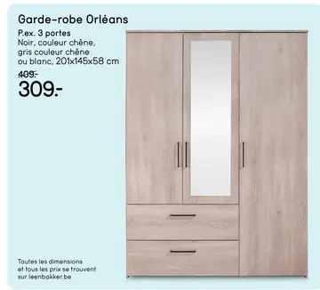 Offre: Garde-robe Orléans