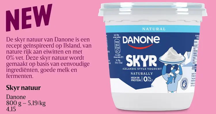 Promotie: Skyr natuur