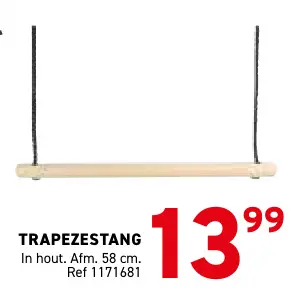 Promotie: Trapezestang