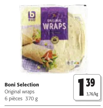 Offre: Original wraps
