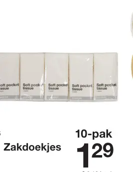 Aanbieding: Zakdoekjes
