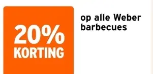 Aanbieding: Weber barbecues