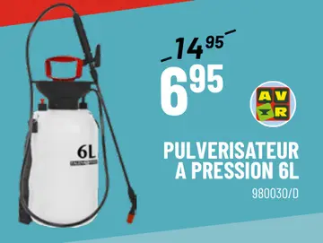 Offre: PULVERISATEUR A PRESSION