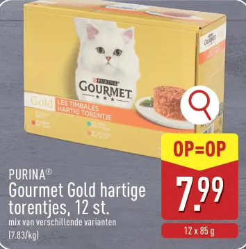Aanbieding: Gourmet Gold hartige torentjes