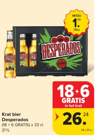 Promotie: Krat bier