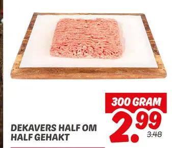 Aanbieding: Dekavers half om half gehakt