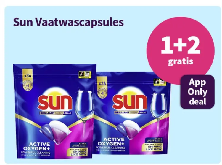 Promotie: Vaatwascapsules