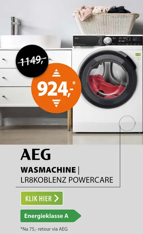 Aanbieding: AEG LR8KOBLENZ PowerCare