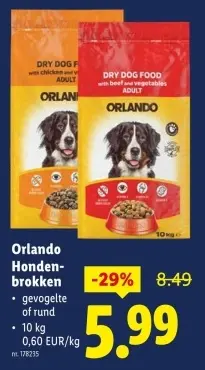 Promotie: Hondenbrokken