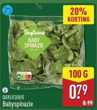 Aanbieding: Babyspinazie