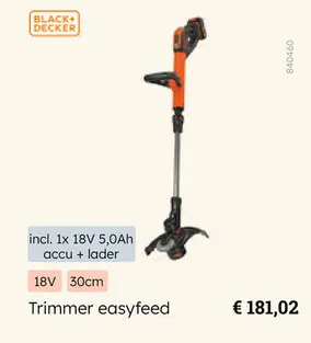 Aanbieding: Trimmer easyfeed