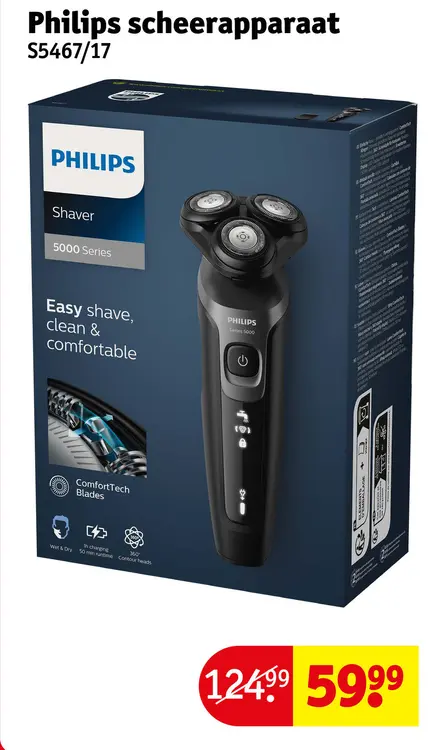 Promotie: Philips scheerapparaat S5467/17