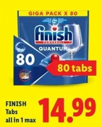 Aanbieding: FINISH Tabs