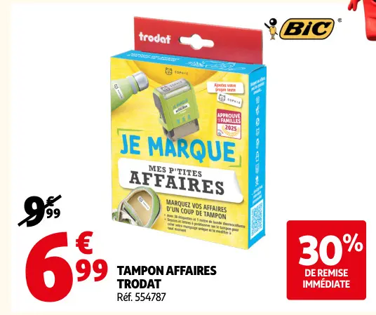 Offre: Tampon affaires