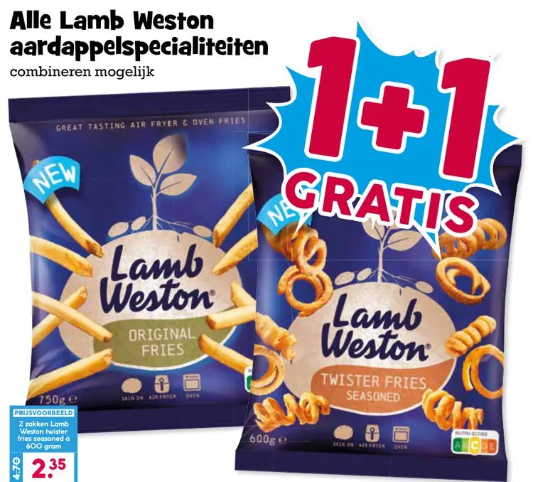 Aanbieding: Lamb Weston aardappelspecialiteiten