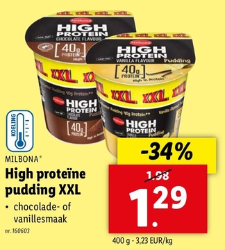 Aanbieding: HIGH PROTEIN CHOCOLATE FLAVOUR