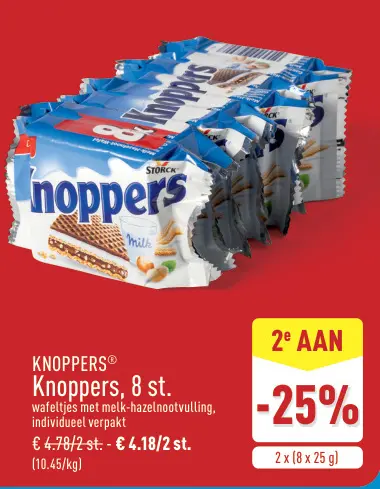 Promotie: Knoppers