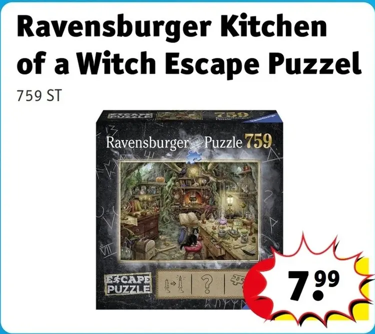 Aanbieding: Kitchen of a Witch Escape Puzzel