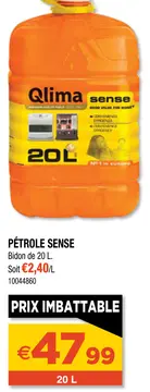 Aanbieding: Pétrole sense