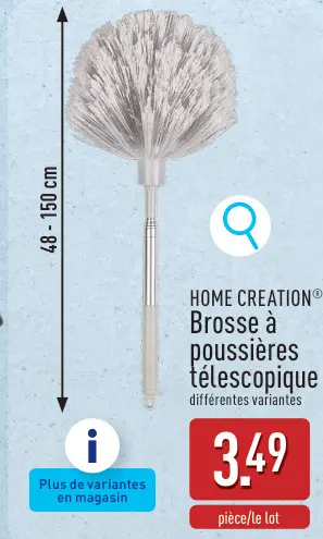 Offre: Brosse à poussières télescopique