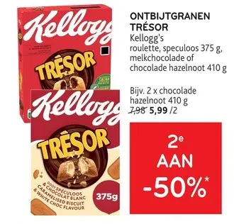 Promotie: Ontbijtgranen Trésor