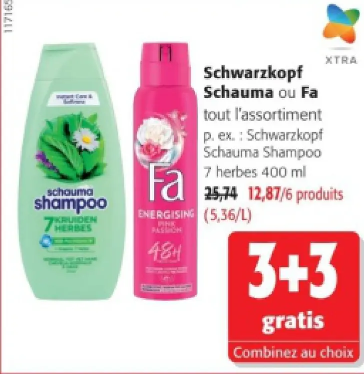 Offre: Schauma Shampoo 7 herbes