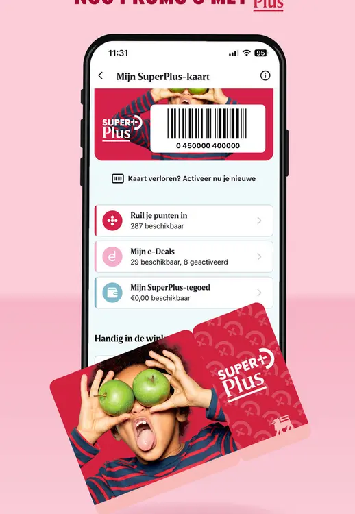Promotie: SuperPlus-kaart