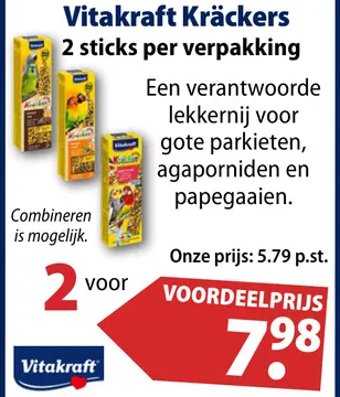 Aanbieding: Vitakraft Kräckers