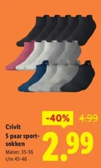 Aanbieding: sportsokken