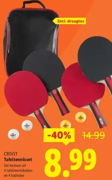 Aanbieding: Tafeltennisset