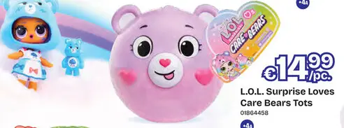 Offre: L.O.L Surprise Loves Care Bears Tots Asst in PDQ