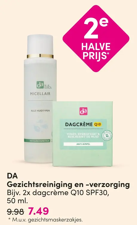Aanbieding: Gezichtsreiniging en -verzorging