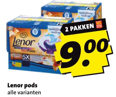 Aanbieding: Pods