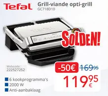 Aanbieding: Tefal Grill-viande opti-grill