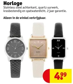 Aanbieding: Horloge