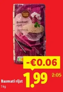 Aanbieding: Basmati rijst