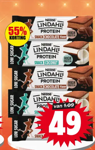 Aanbieding: Lindahls Protein Snack