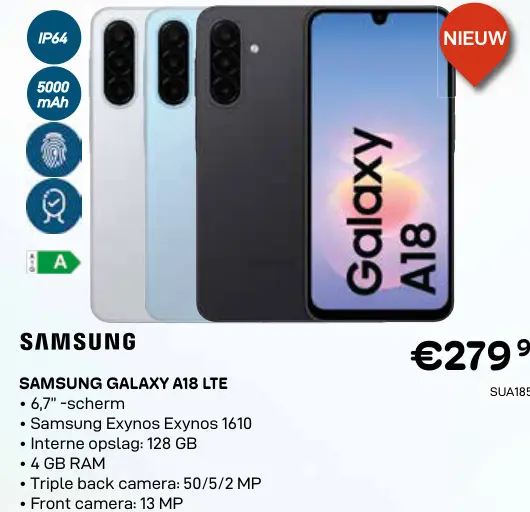 Promotie: Galaxy A18 LTE