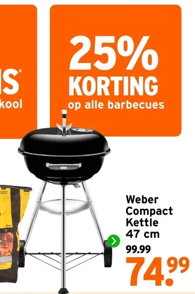 Aanbieding: Compact Kettle 47 cm