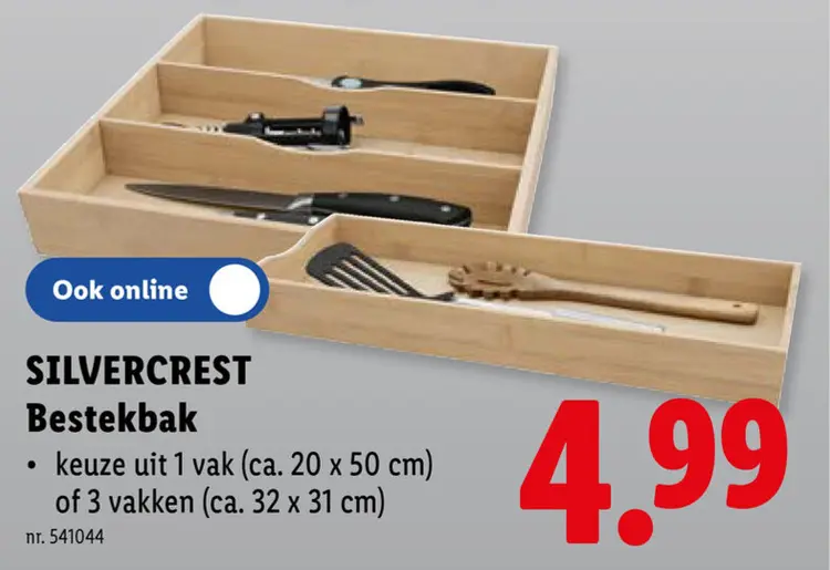 Promotie: Bestekbak