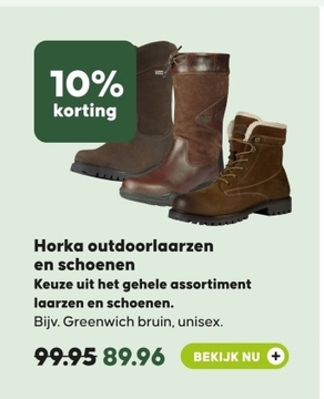 Aanbieding: Horka outdoorlaarzen en schoenen Greenwich br