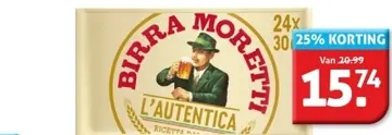 Aanbieding: Birra Moretti