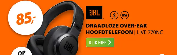 Aanbieding: JBL LIVE 770NC Zwart