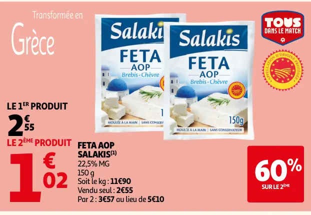 Promotie: Feta aop