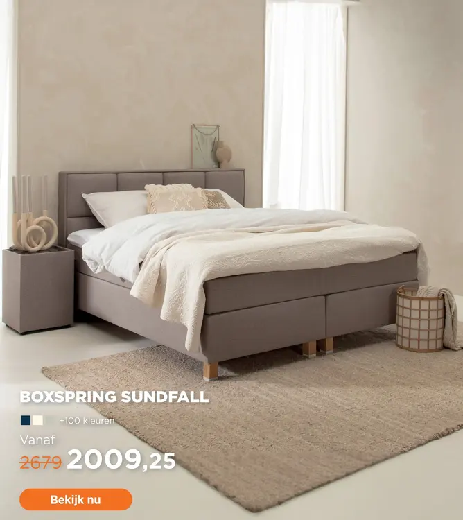 Aanbieding: Boxspring Sundfall