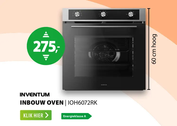 Aanbieding: Inbouw oven ioh6072rk