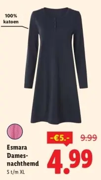 Aanbieding: Damesnachthemd