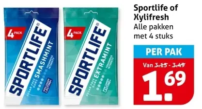 Aanbieding: Sportlife of Xylifresh