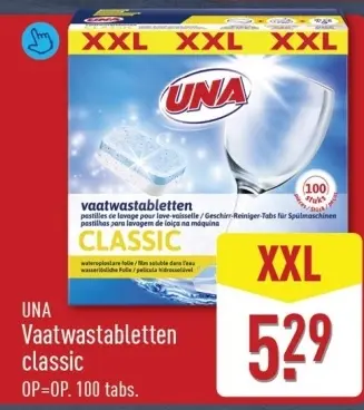 Aanbieding: Vaatwastabletten classic