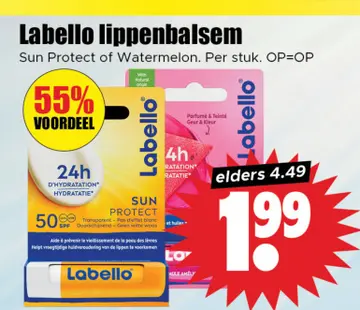 Aanbieding: Labello lippenbalsem